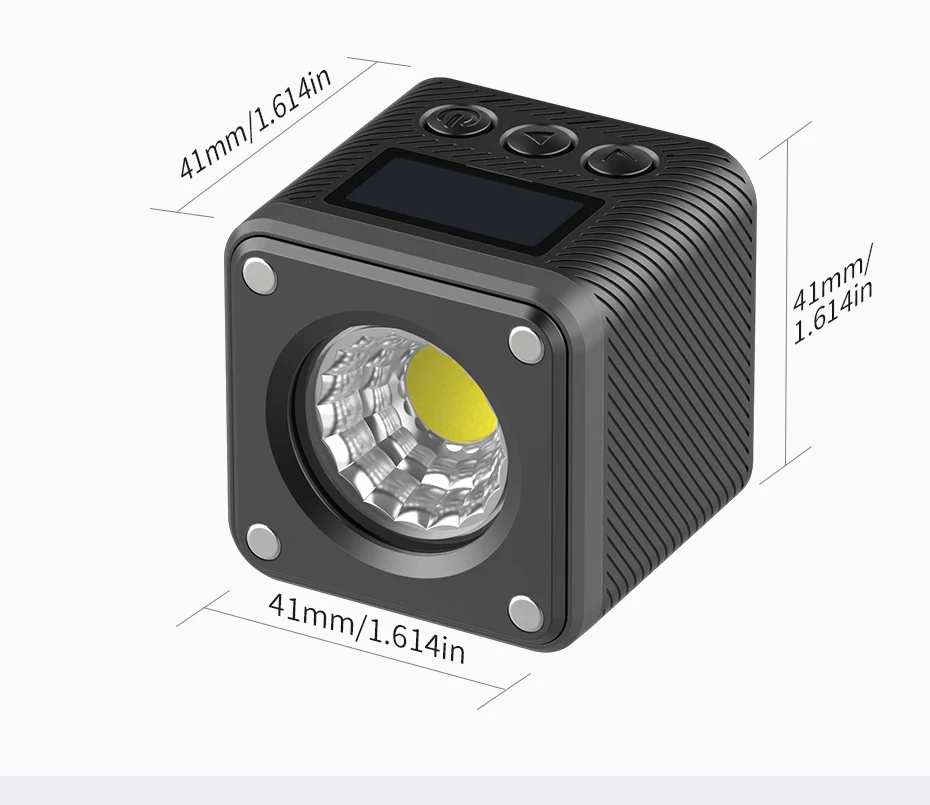L2 Bi Color COB Mini Video Light Dimmable 2700K-7000K Camera Light CRI 95+ LED P