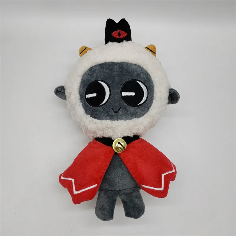 Cult of the Lamb Brinquedos de pelúcia para crianças, jogo quente, figura anime, carneiro bonito, peluches bichos de pelúcia, presente do brinquedo,
