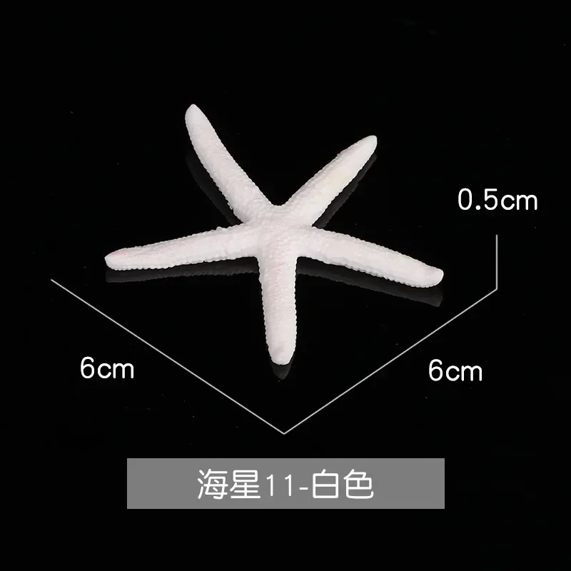 Resin Coral Miniature Aquarium Decorations – Starfish and Plant Accessories
