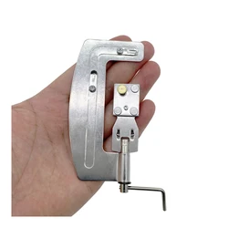 1pc manual tying device, metal tying device, stainless steel tying device, sub-line double hook, knotting tying device