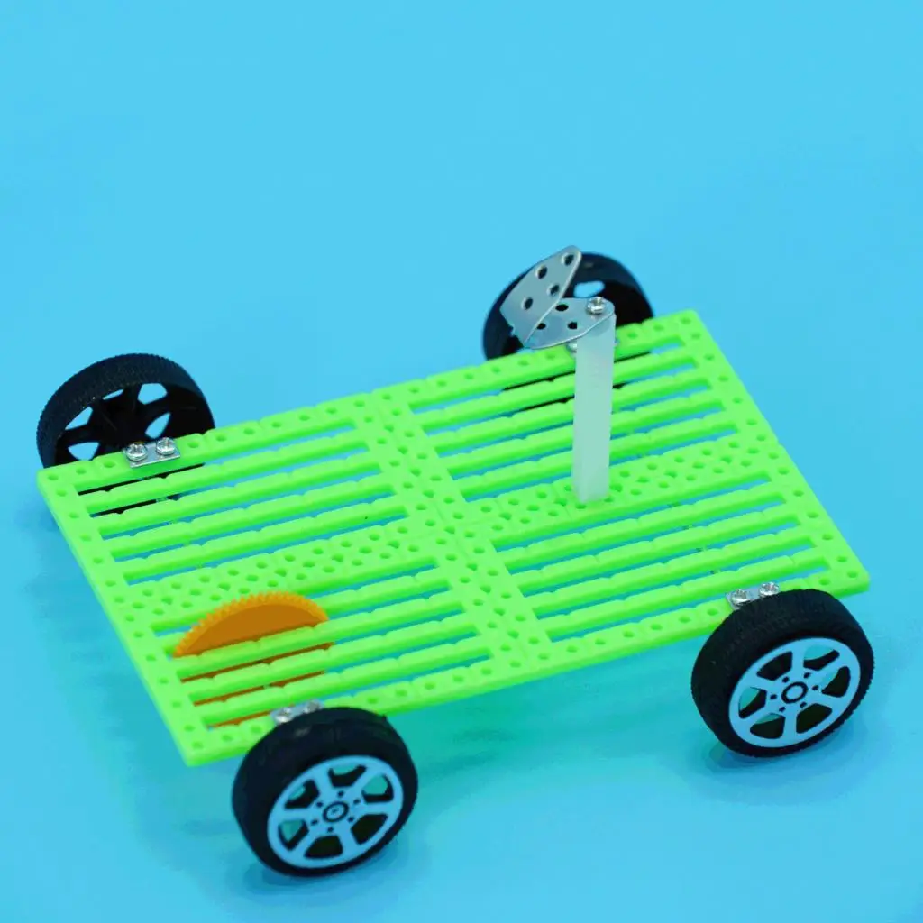 Creative Solar Car Technology Small Production Kids Science Experiments Small Invention Toy Handmade DIY Material Kit
