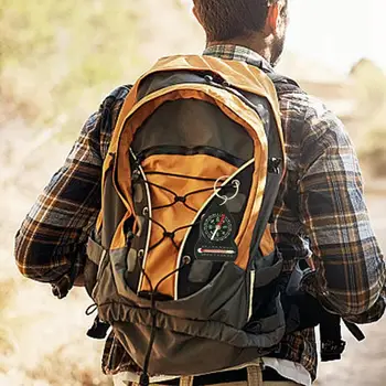 Mini Survival Compass Thermometer Portable Outdoor Camping Hiking Pocket Navigator Adventure Keychain Compass Climbing Equipment 4
