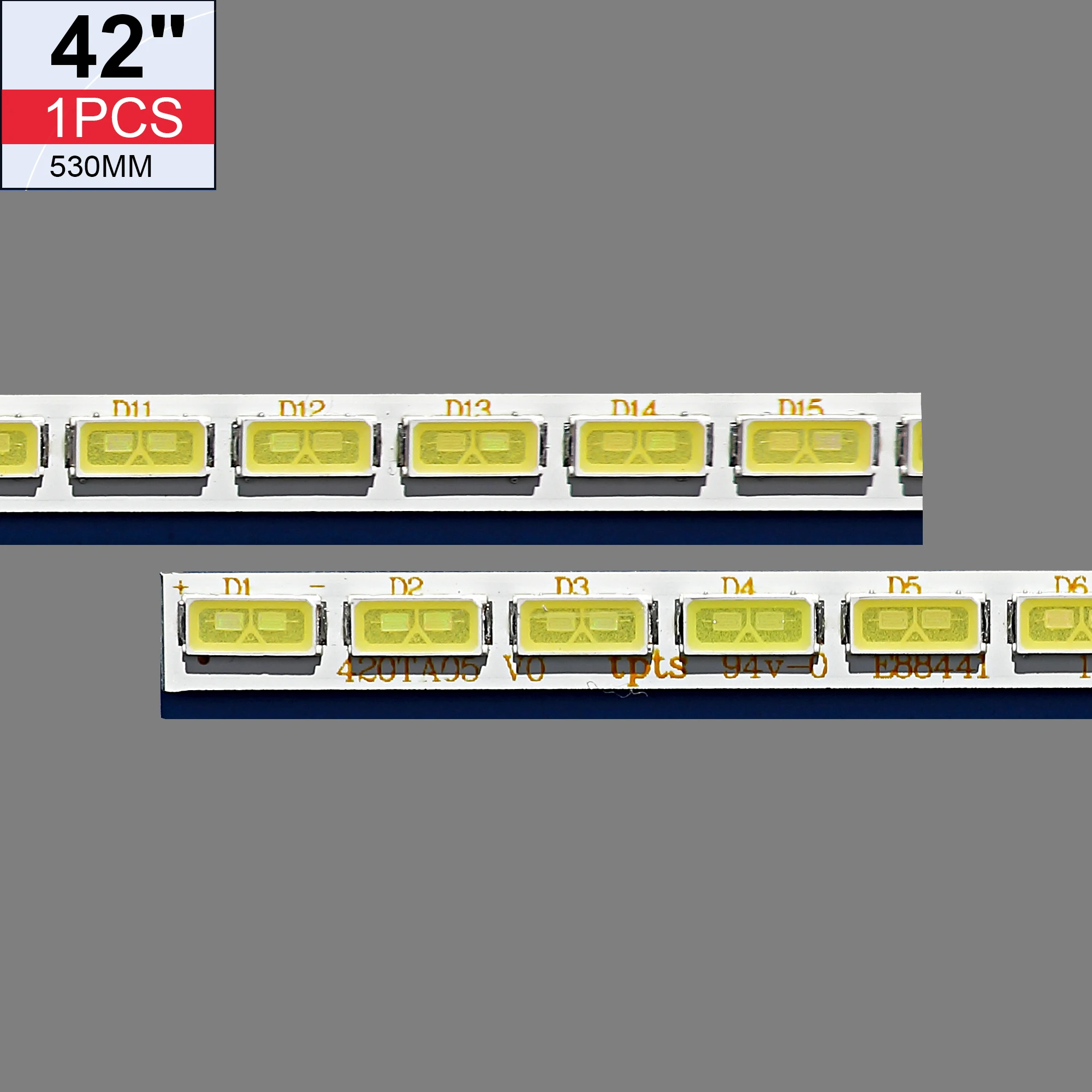 

LED backlight bar Innotek 42inch 7030PKG 64EA For AUO TOSIBIA AU Optronics 42inch TV T420HVN01.1 T420HW06 42LD420-CA T420HW04