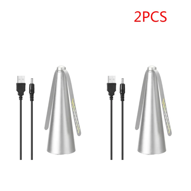2PCS Silver