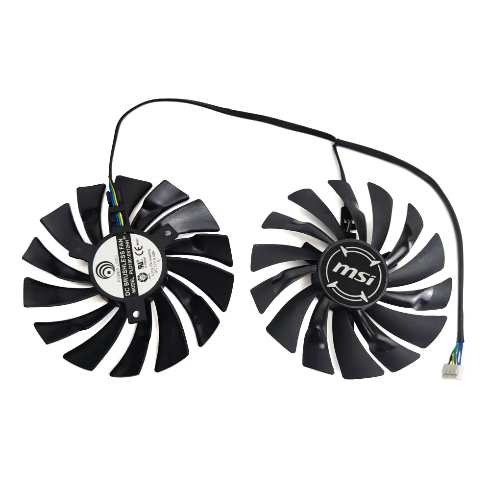 armadura gpu fã, para msi geforce gtx