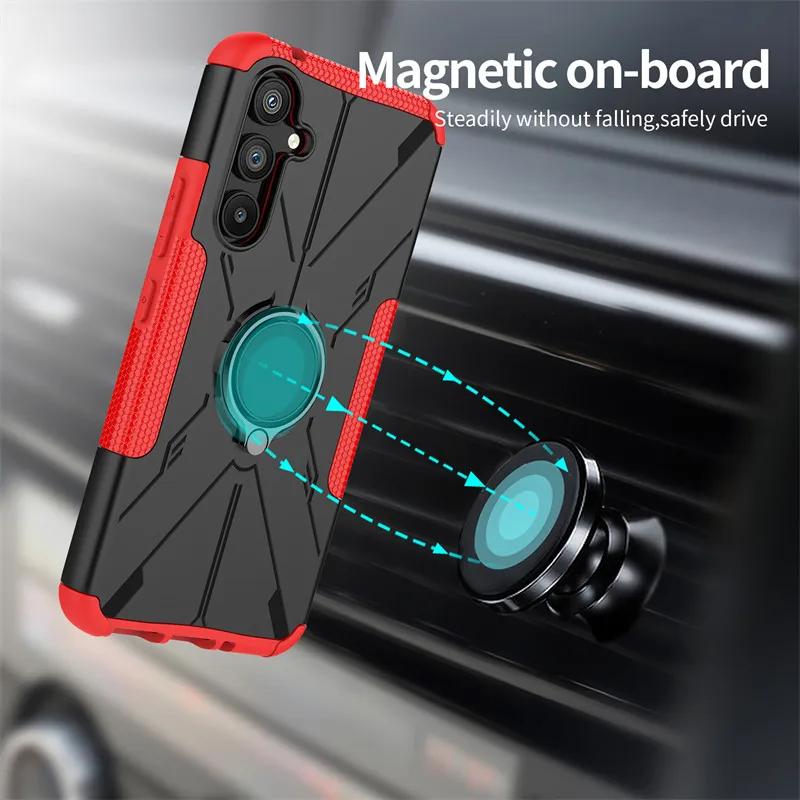 Per Samsung Galaxy A54 5G Custodia Samsung Galaxy A04 A04S A14 A34 A54 5G Cover Armor Pc Cover Antiurto Per Telefono Samsung Galaxy A54