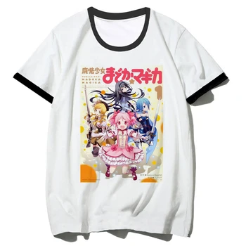 Puella Magi Madoka Magica t shirt women manga graphic tshirt female 2000s streetwear clothing 1