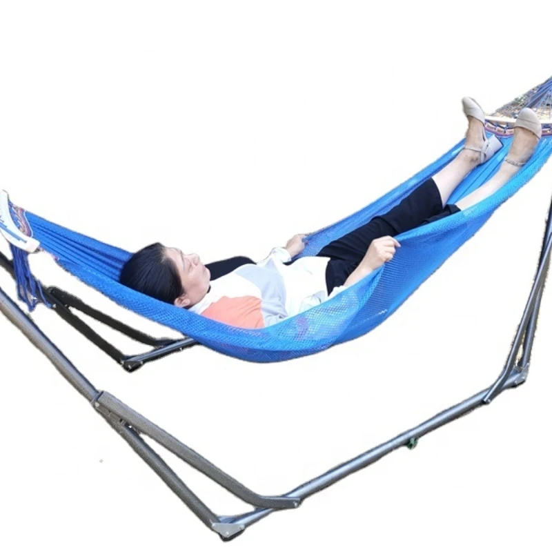 

one person portable colorful sandy beach sandy beach wave hammock