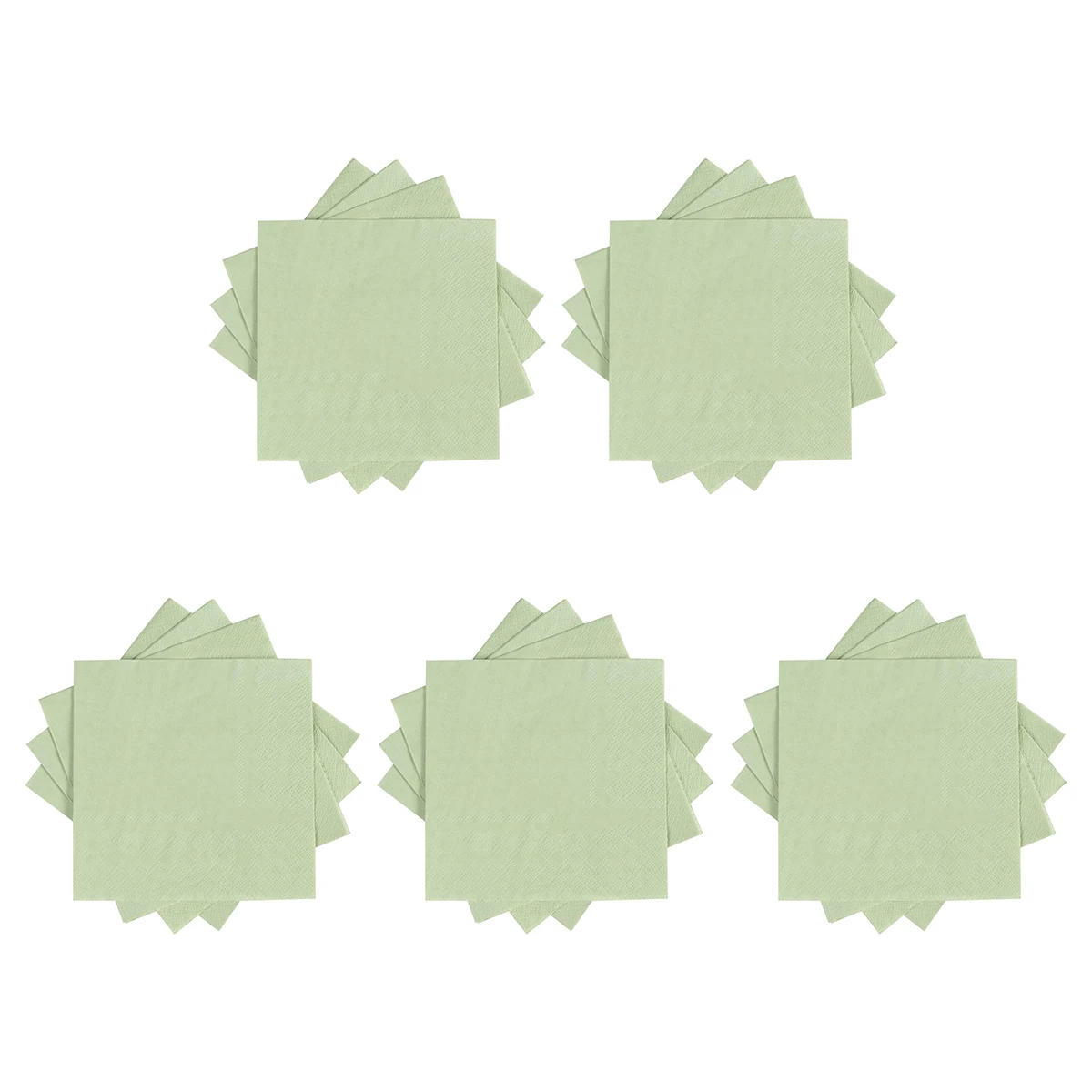 Paper Napkins, Tissue Paper Decoration: 20Pcs Sage Green Paper Cocktail Napkins Disposable Wedding Soft For Birthday Dinner Party Bridal Shower Home Kitchen Portable
