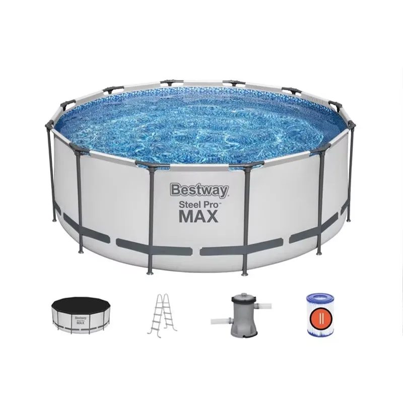 Outdoor Family Metal Frame Swimming Pool 2