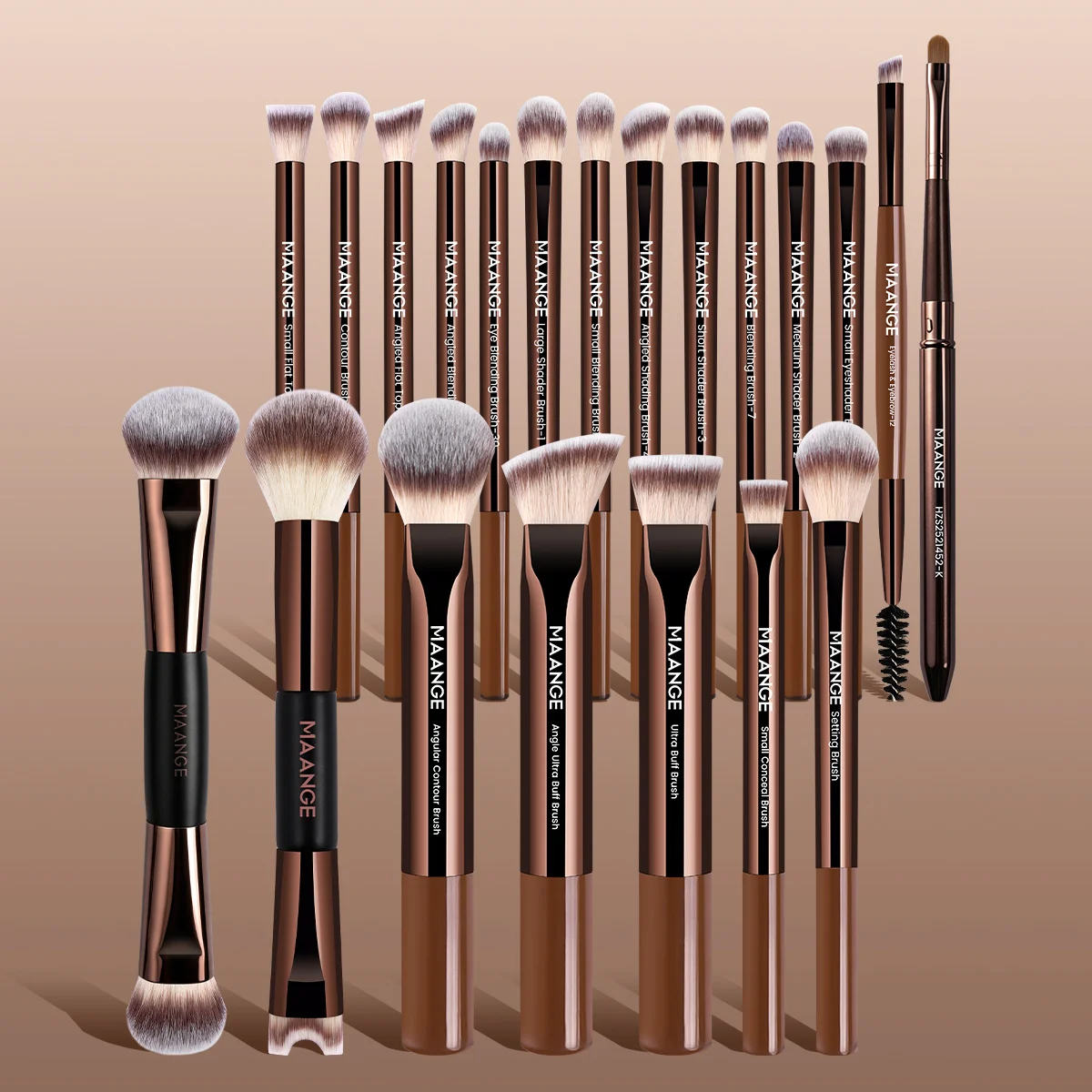 21-Piece Professional Makeup Brush Set