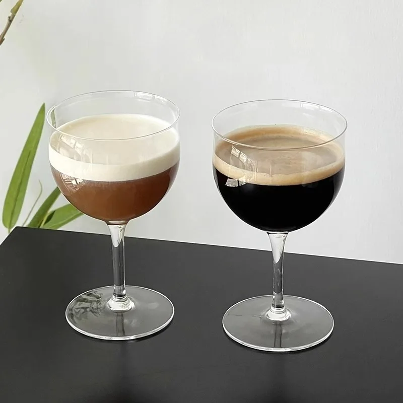 Creative Cocktail Glasses Cups Japanese Style Handmade Glass Goblet Wine Glasses Cup Cold Drink Cup Bar Kitchen Accessories