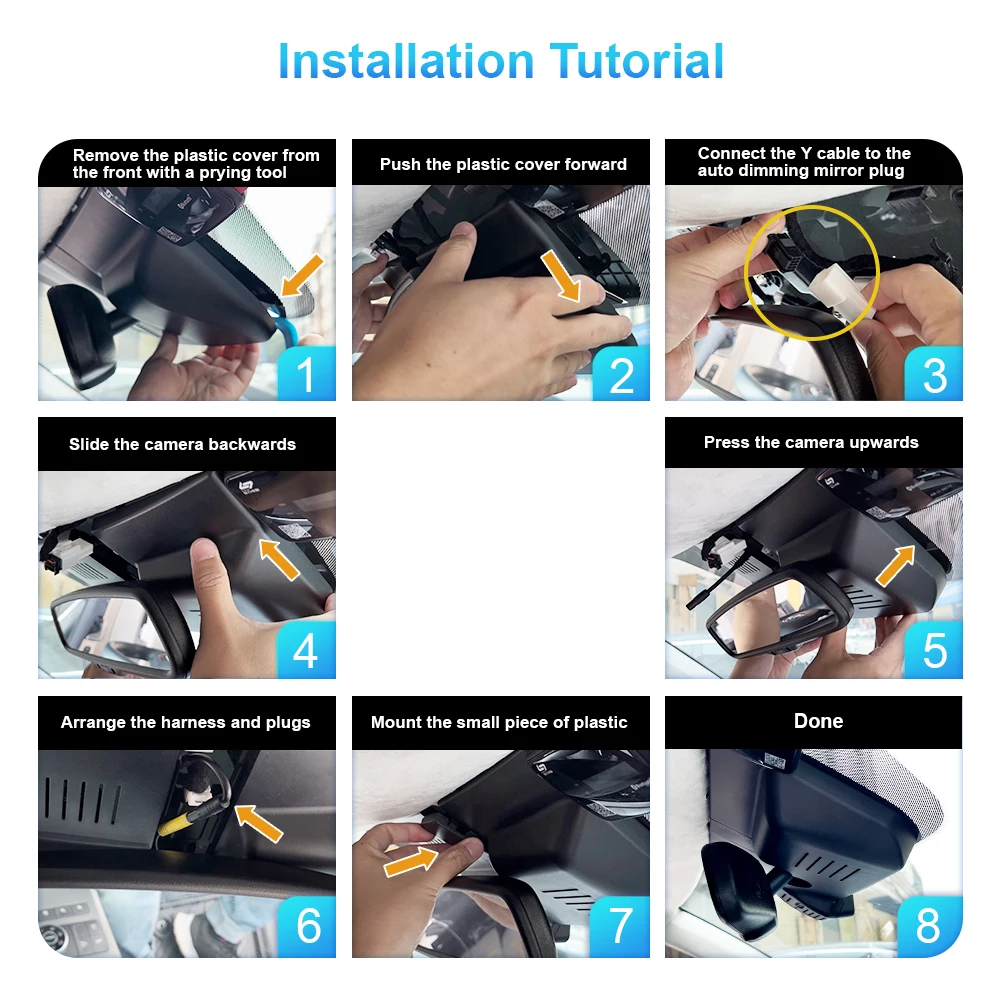 Dash Cam Dash Camera for Hyundai Santa Cruz -/ Tucson-ARB 4K Style Car DVR