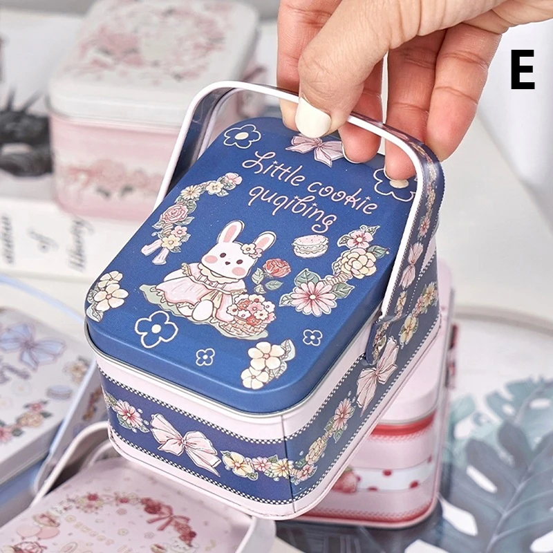 6pcs Suitcase Candy Boxes for Party Favor Small Tin Boxes with Hinged Lids  Travel Party Decorations Organizer Storage Can - AliExpress