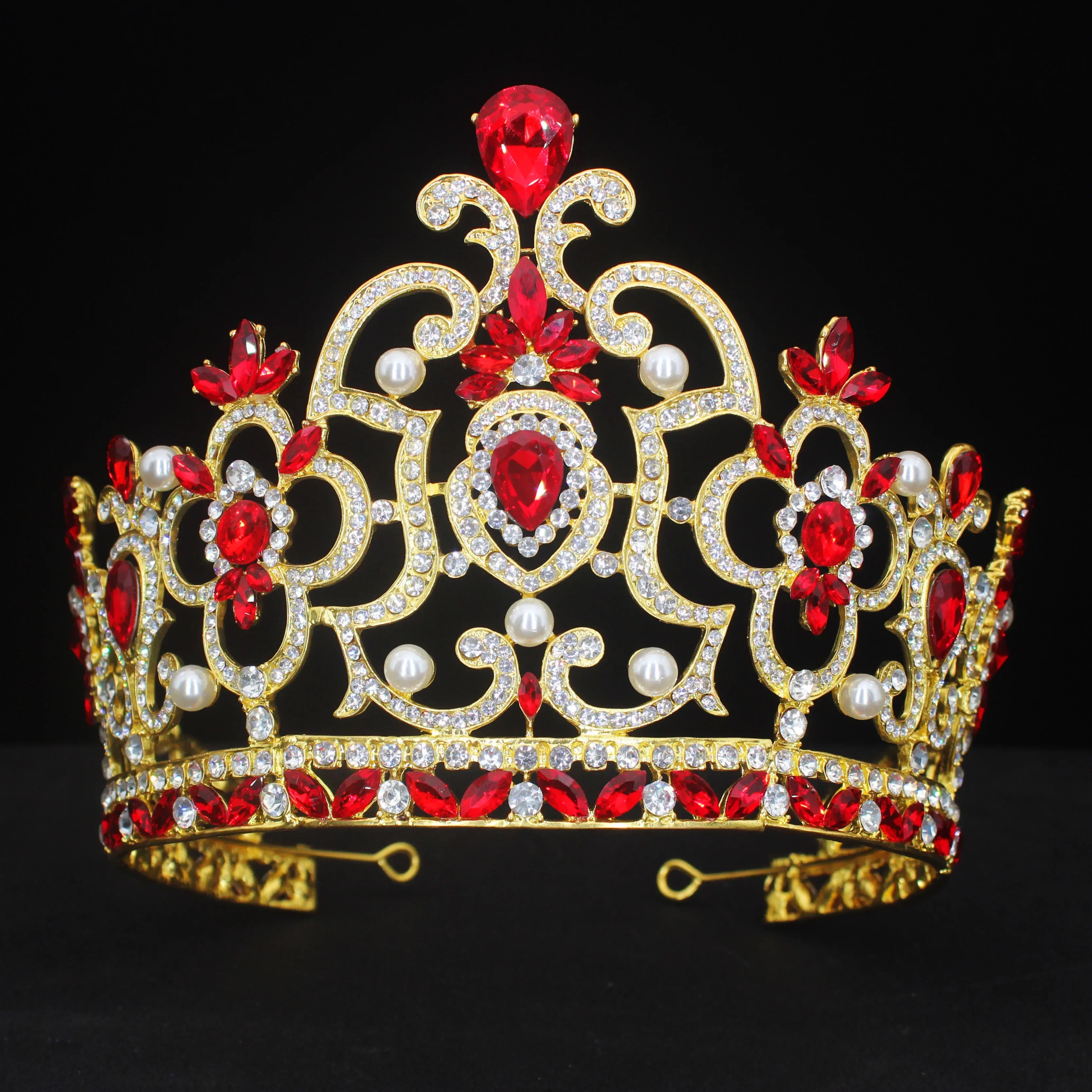 Geburtstagskönig Krone Schärpe Band, Königliche Goldene Krone für Männer Partydekoration Abschlussball Geburtstagsgeschenke für Männer König Pageant Krone – Detail 8