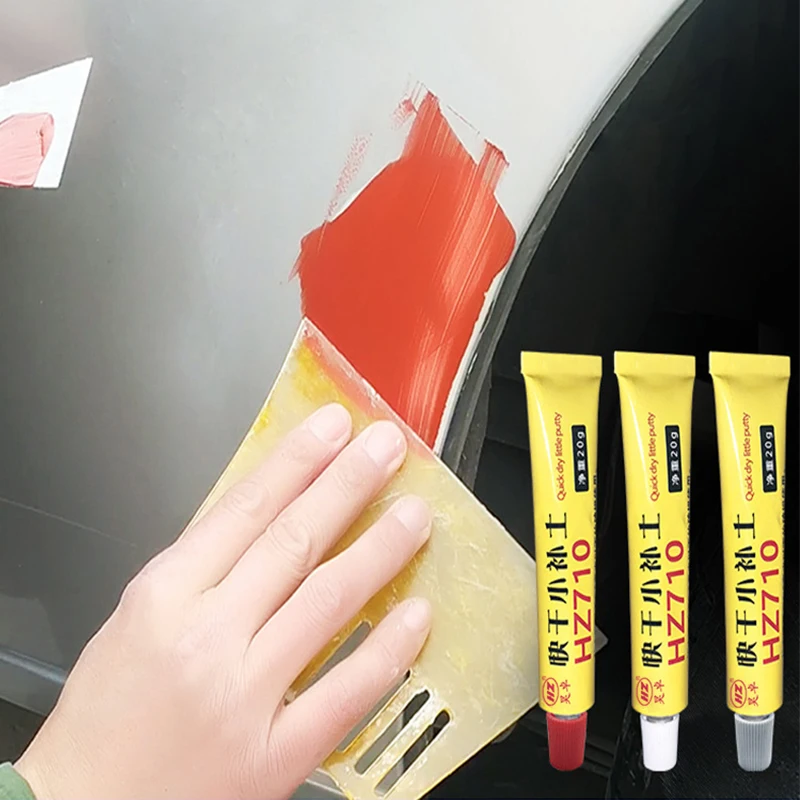 Automobile refinishing coating scratch repair putty filler car body repair tool set car accessories