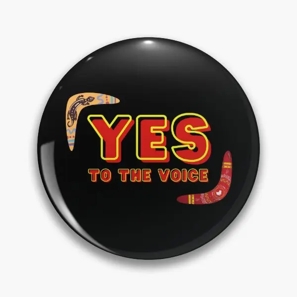 

Vote Yes To The Voice Soft Button Pin Cute Lapel Pin Badge Women Jewelry Collar Lover Cartoon Decor Funny Hat Gift Clothes