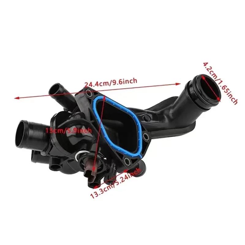 11537534521 1336Z6 1336.Z6 11538699290 Water Flange Engine Coolant Thermostat for Peugeot 207 208 308 508 2008 3008
