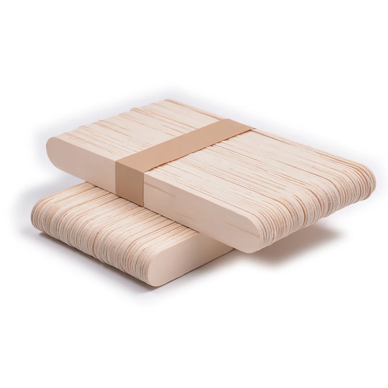 Color Log Color 50 Sticks Wooden Ice Cream Sticks Popsicle Stick DIY Creative Handmade Sand Table Building Model Material Toys