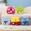 Disney Cartoon Stitch U-shaped Neck Pillow Alien Stuffed Anime Comfortable Sullivan Nap Pillow Airplane Travel Pillow Gifts 1
