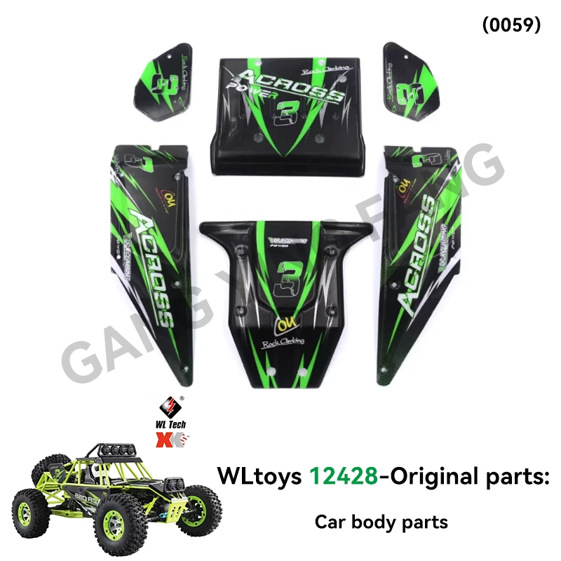 Crawler Buggy RC WL-12428 - 6 Couleurs Disponibles