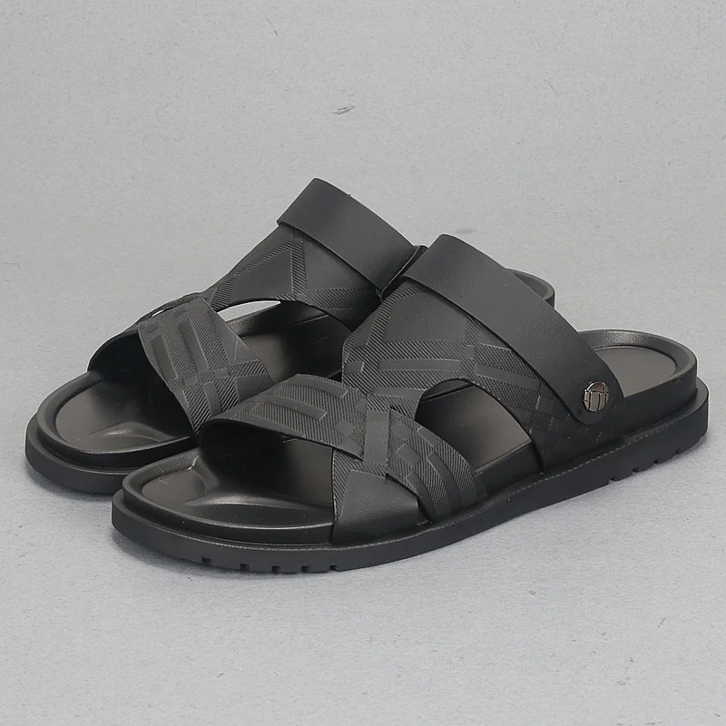 

Sandals Men's New Summer Casual Breathable Beach Shoes Youth Trend one Shoe Two Wear a Light and Wear-resistant Man Sandals