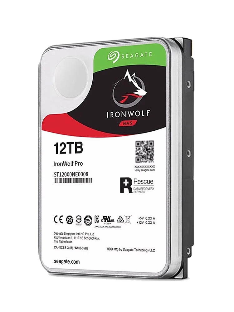 FOR Seagate ST12000NE0008 IronWolf Pro 12TB 7200RPM SATA 6Gb/s 3.5" NAS HDD nas hdd