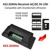 Receiver for Liftmaster 371LM 373LM 971LM 973LM Garage Door Remote Opener 315MHZ 390MHZ 2