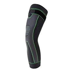 Knee Support Compression Sleeve for Arthritis Relief and Sports (Green with bandage)