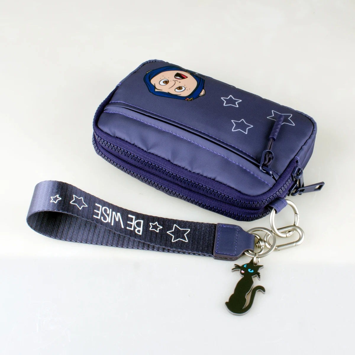 Fashion  Zipper Large Capacity Ladies Clutch Wallet Travel Portable Popular Zipper Coin Purse Phone Wallet