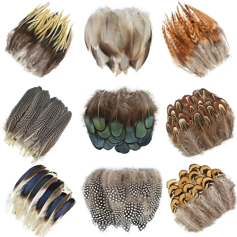 Peacock Feather Decoration Natural Peacock Goose Pheasant Feather For Crafts DIY