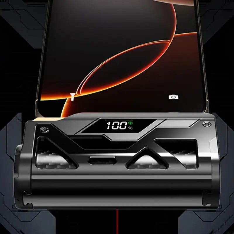 Q6PA 유형 C 충전 포트가 있는 21700 배터리 박스 커버용 플라스틱 보조베터리 쉘