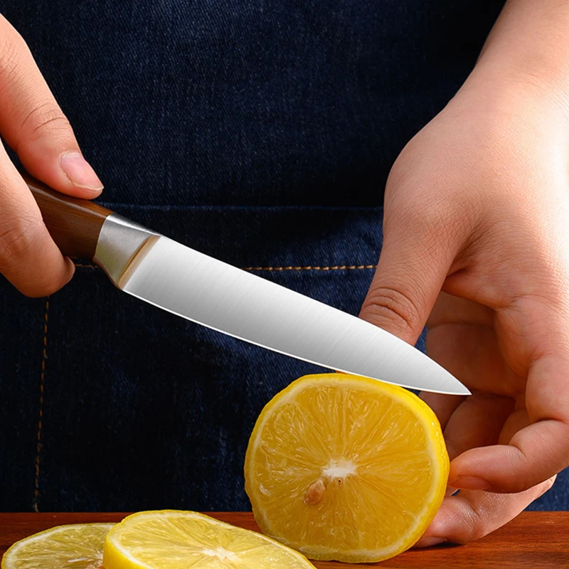 Japanese Kitchen Knife Stainless Steel Chef Knife Chopping Butcher Meat Cleaver Fruit Slicing Knives Scissors with Sheath 1-5pcs kitchen knife meat cleaver