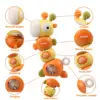 Giraffe Baby Teethers Newborn Infant Sensory Chew Toys Montessori Developmental Toy for Babies 3-18 Months Girl Boy Gifts 4
