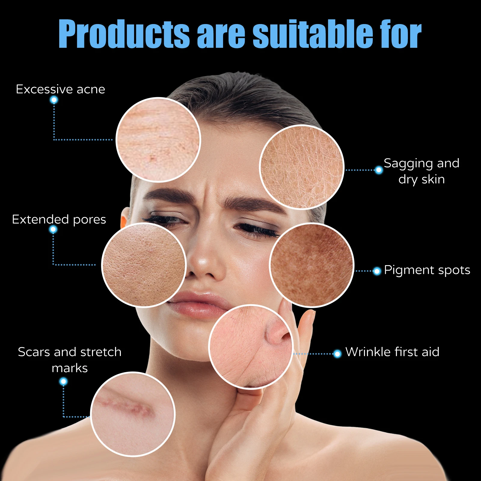 Korean Hyaluronic Acid Facial Serum Essence 5MLx10Vials