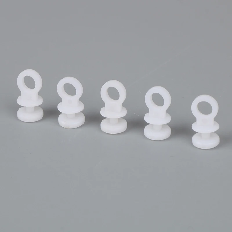 50Pcs Curtain Rail Track Gliders Hanging Glider Hook Ring