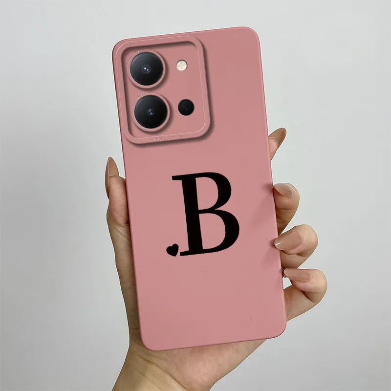 Cute Letters Square Shockproof Back Cover s - Stylish and Durable Phone Case