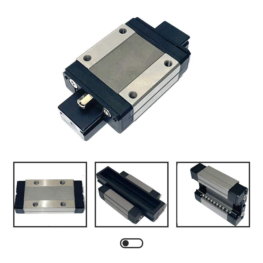 Miniature Linear Rail MGN7 MGN9 MGN12 MGN15 100-1000mm + Slide Block MGN7H/C MGN9H/C MGN12H/C MGN15H/C 1pc For CNC Parts
