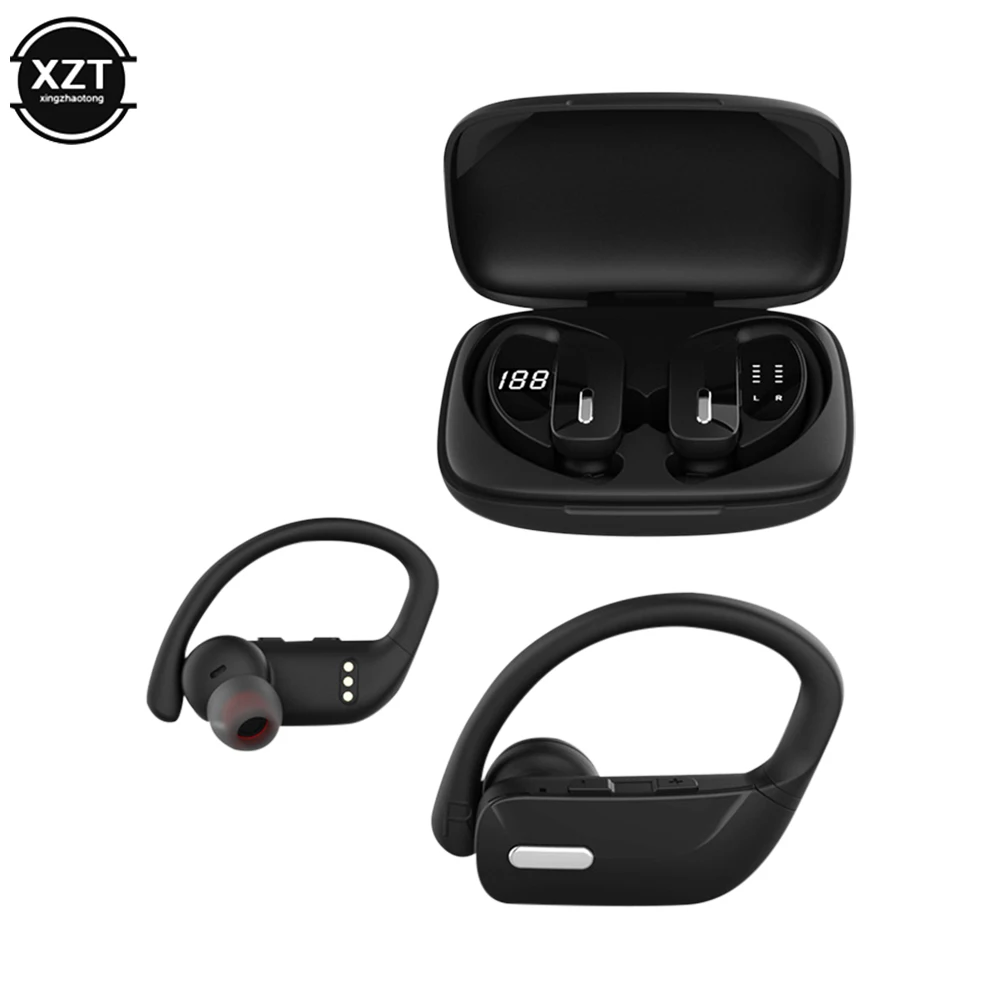 T17 TWS Wireless Bluetooth-compatible Headphones Earphone Sport