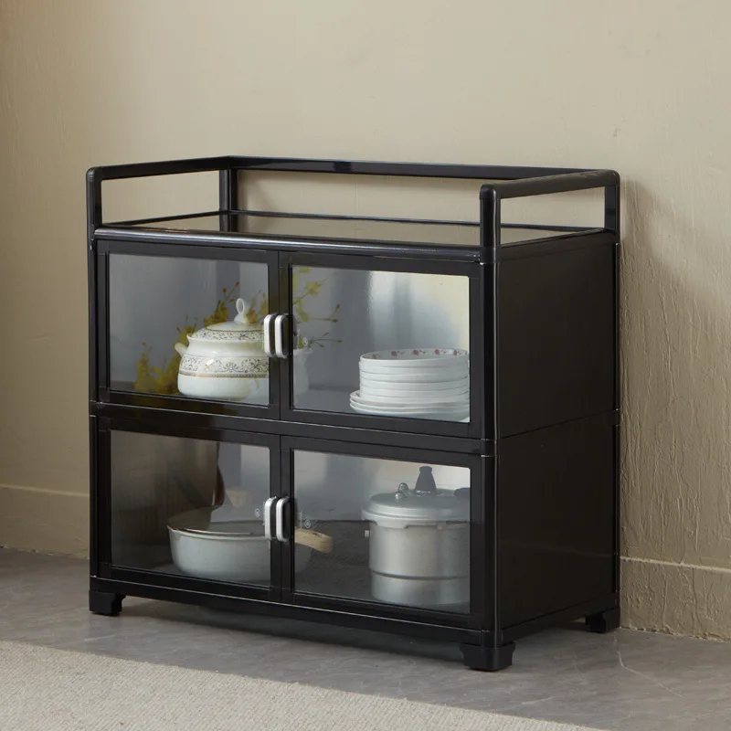 Кухонные шкафы Buffet Household Kitchen Cabinet Tea Cabinet Simple Multi-Function Storage Cabinet 4