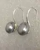 925 Silver Natural Freshwater Tahiti Pearl Earrings Jewelry 6