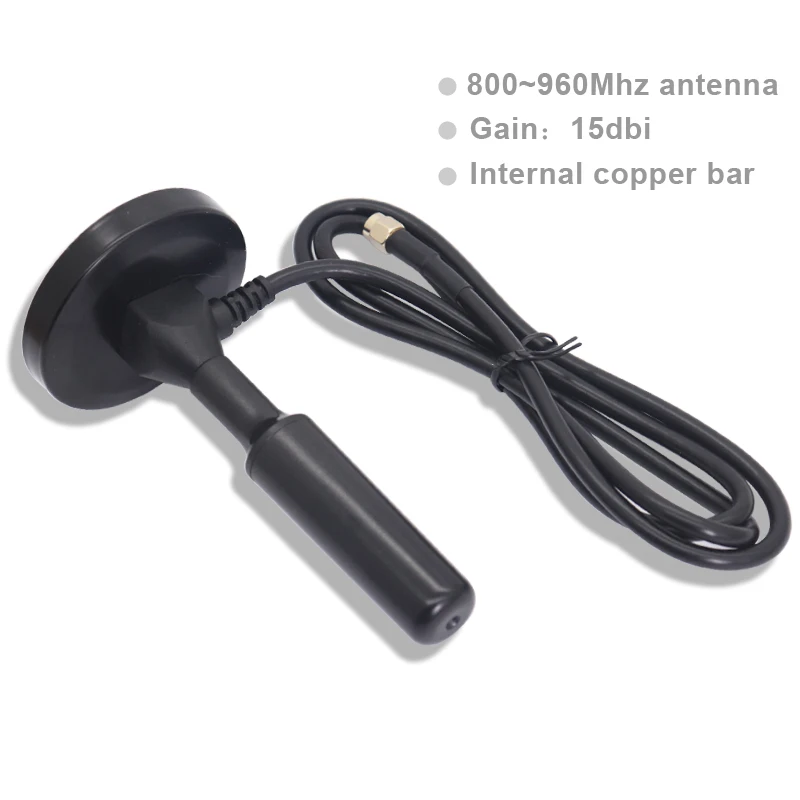 Helium Hotspot Magnetic Base Antenna, 868MHz, 915MHz, 15dbi, High Gain Copper Rod, 800-960MHz Aerial SMA Cable