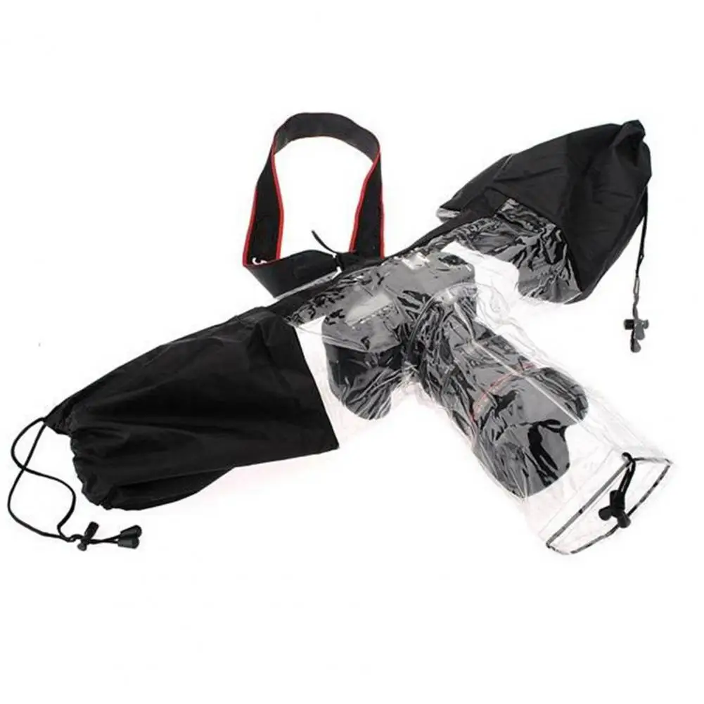 Camera Rainproof Cover Waterproof Good Sealing Universal Protective PVC Large Raincoat Dust-Proof Camera Rain Cover