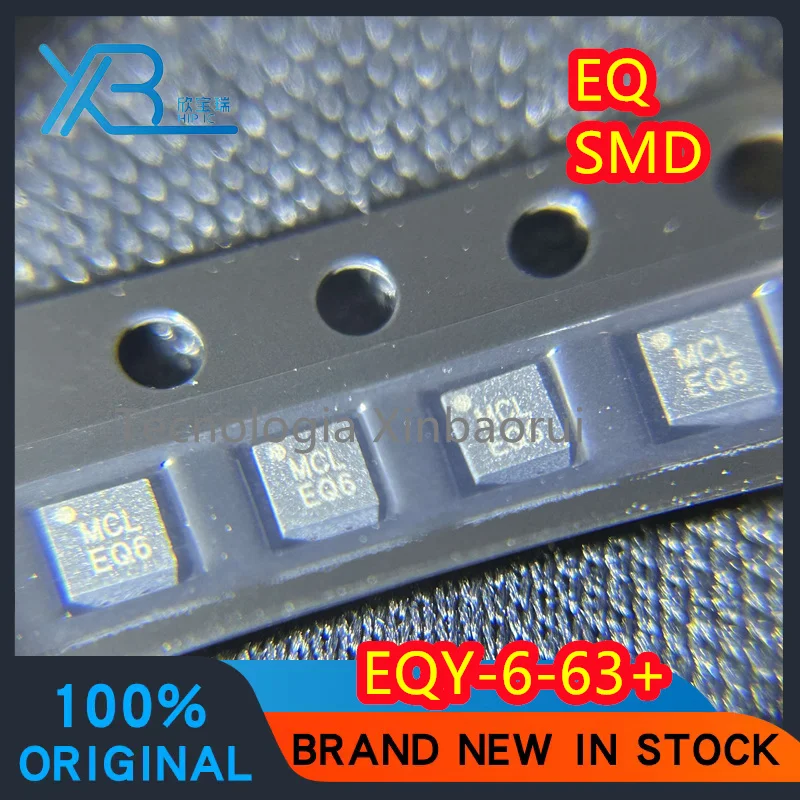 

(1/5pieces) EQY-6-63+ SMD parts mark EQ6 RF gain equalizer IC 100% original chip electronics in stock