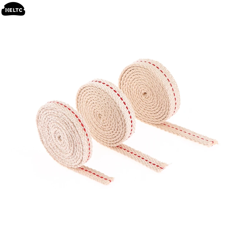 8/10/12MM 1M Kerosene Lamp Wick Braided Cotton Wick Flat Cotton Oil Lamp For Oil Lantern Flat