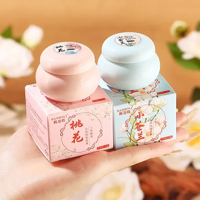 Long-lasting Solid Balm Fresh Fragrance Deodorant Stick Perfume Women Solid Perfume Balm Stick Portable Mild solid perfume