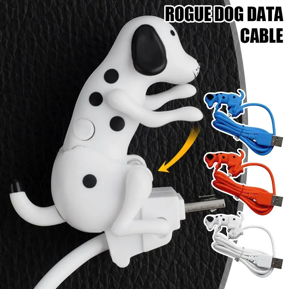 Cute Sports Dog USB-C Charging Cable - Creative Puppy Design Gift