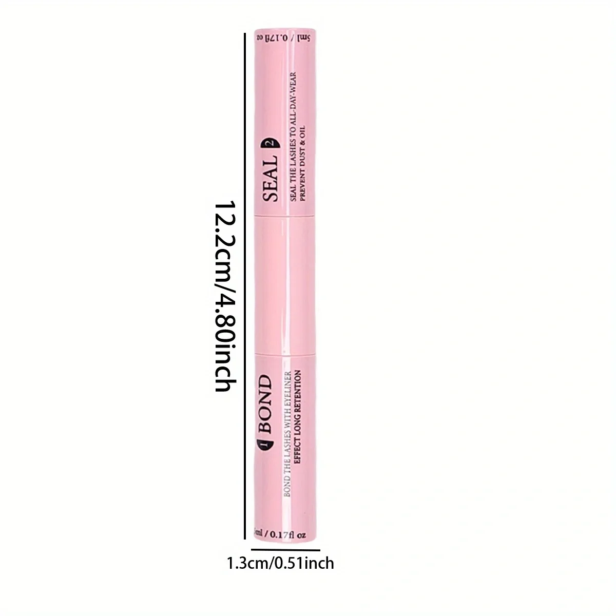 Eyelash Glue 3 Pieces of Adhesive and Sealing 2-in-1 for DIY Group Eyelashes Household False Eyelash Makeup Tool