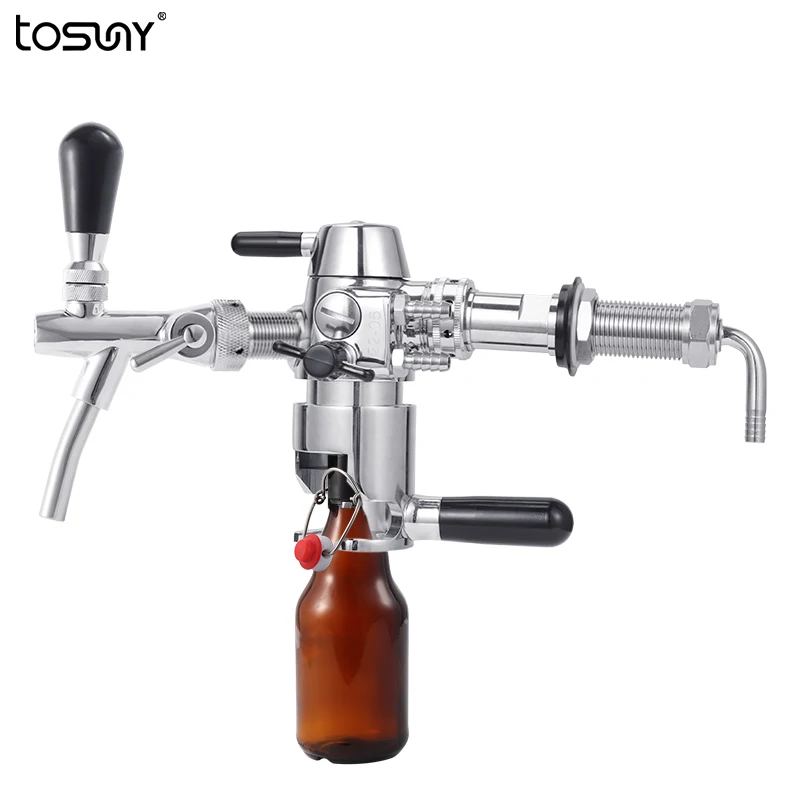 SwingTopBeerBottleFillerAdjustableBeerFaucetNoFoamBeerTap