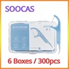 300pcs SOOCAS Professional Dental Flosser Ergonomic Design Safe Food Grade Teeth Stick Tooth Picks 50Pcs/Box 6BOX Tooth Pick 1